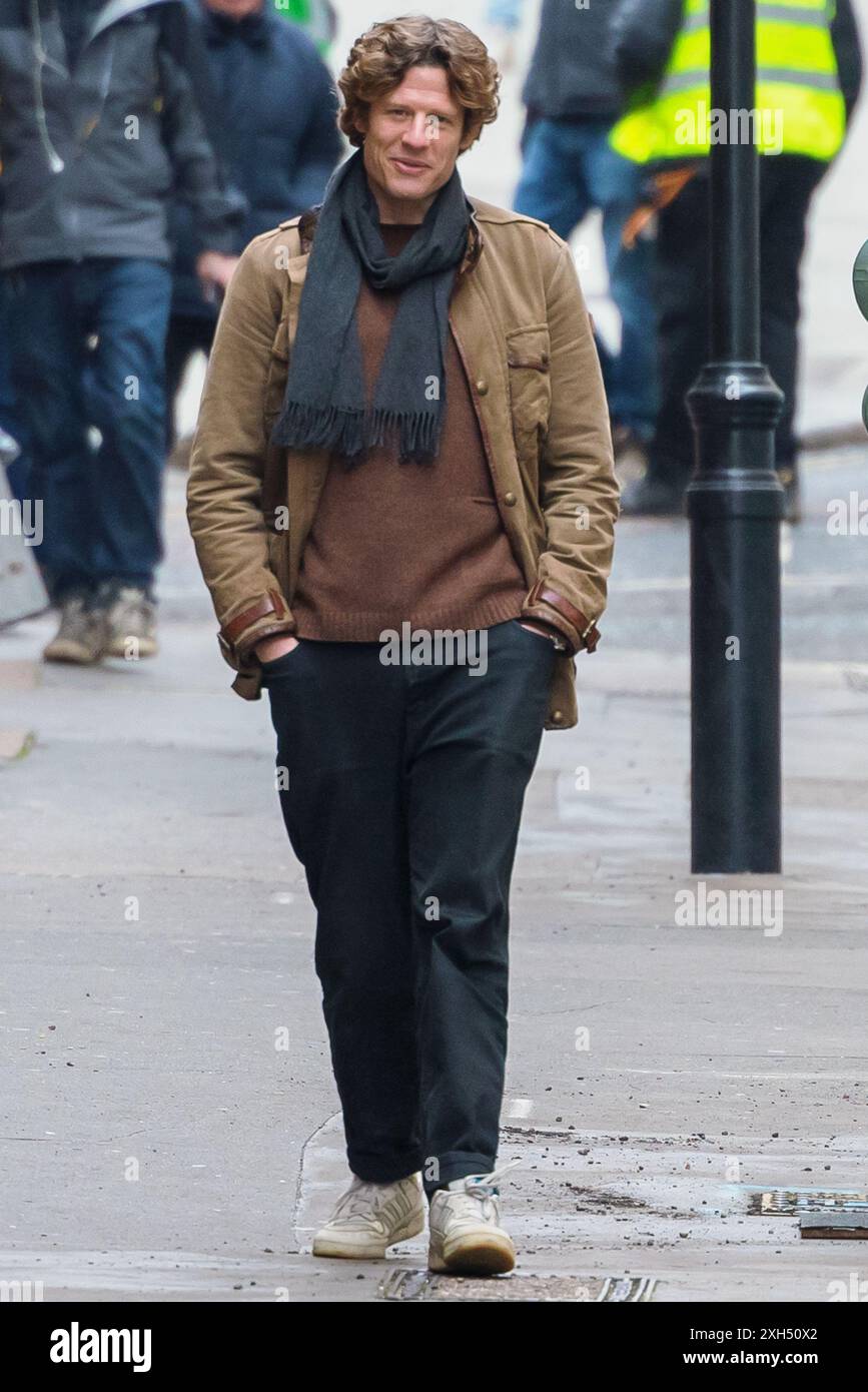 James Norton spara al Bob Marley Bio PIC Foto Stock