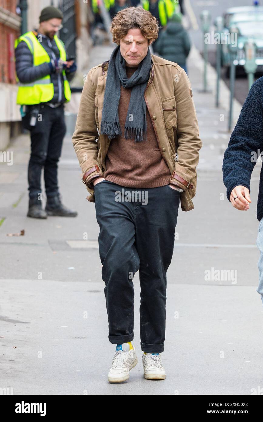 James Norton spara al Bob Marley Bio PIC Foto Stock