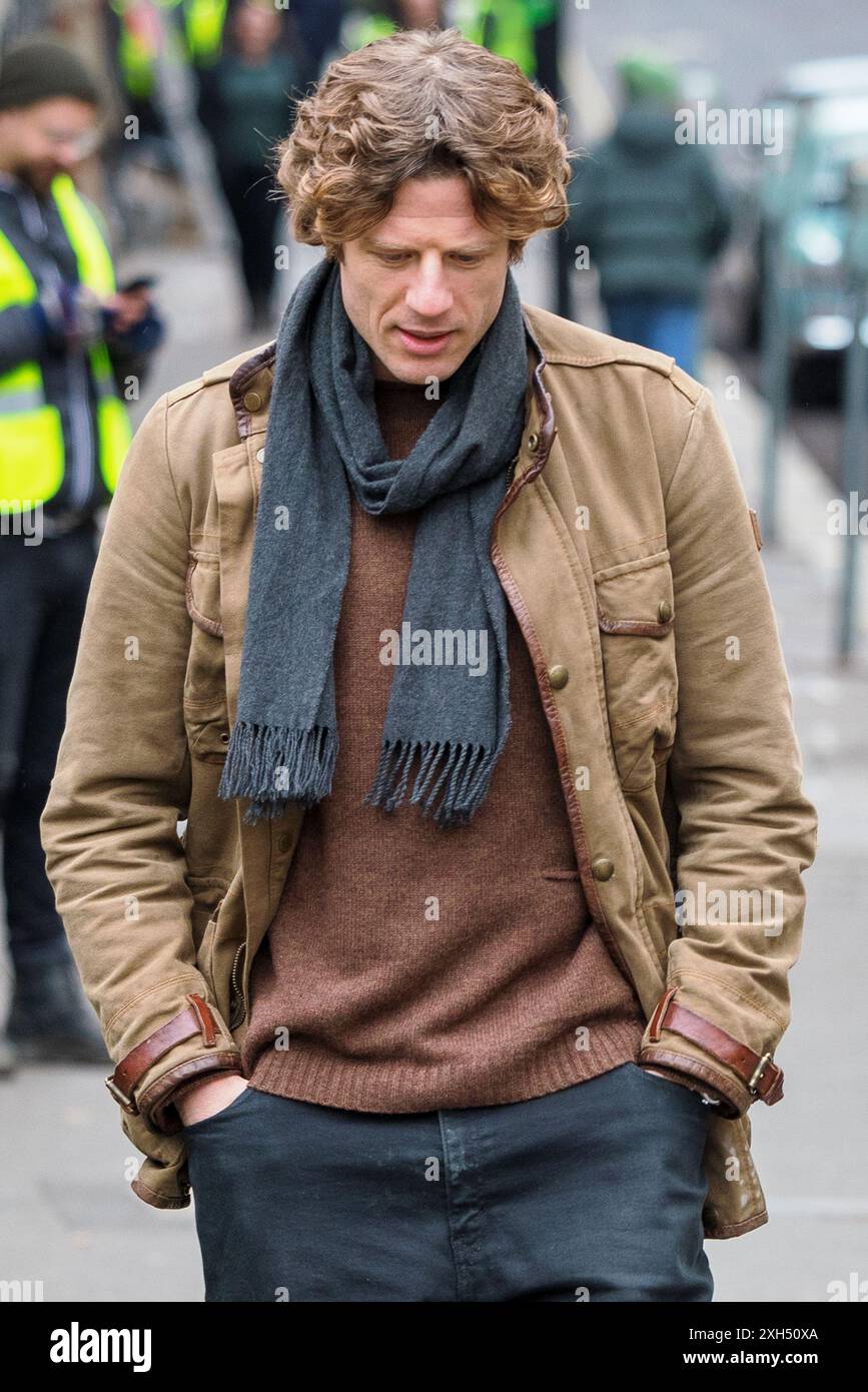 James Norton spara al Bob Marley Bio PIC Foto Stock