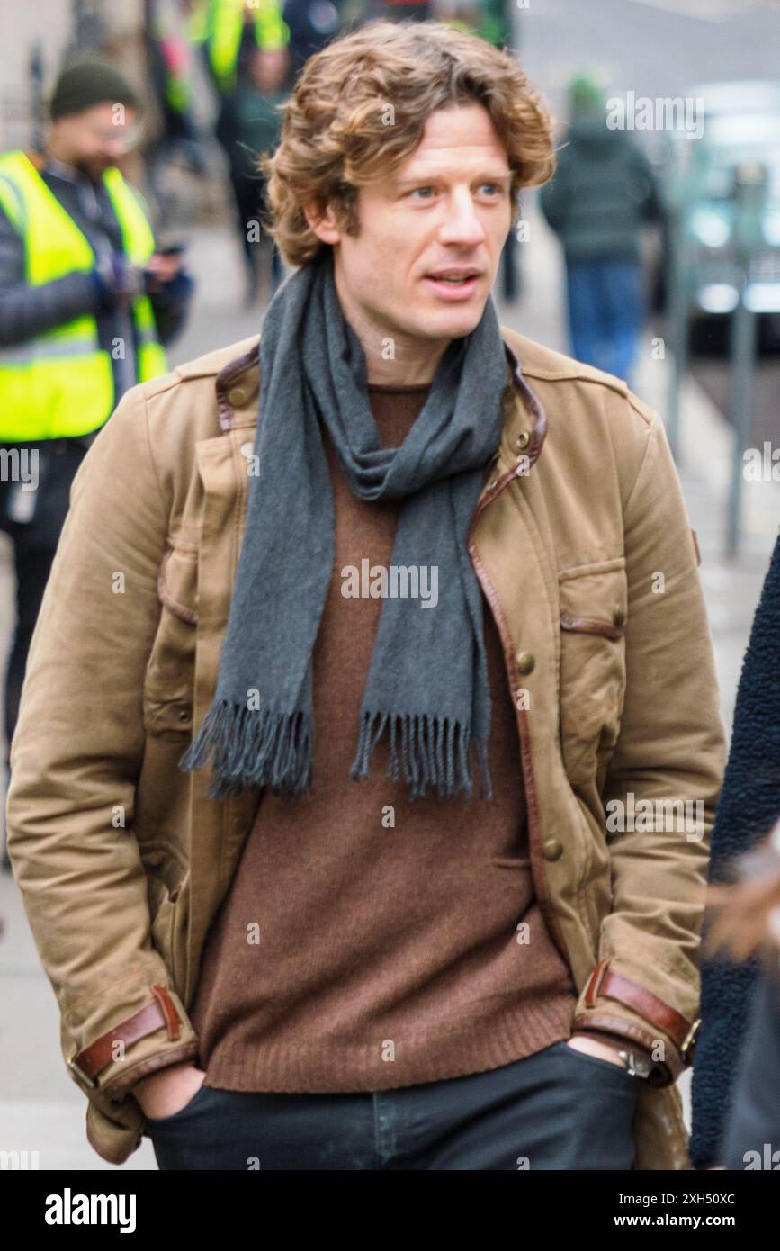 James Norton spara al Bob Marley Bio PIC Foto Stock