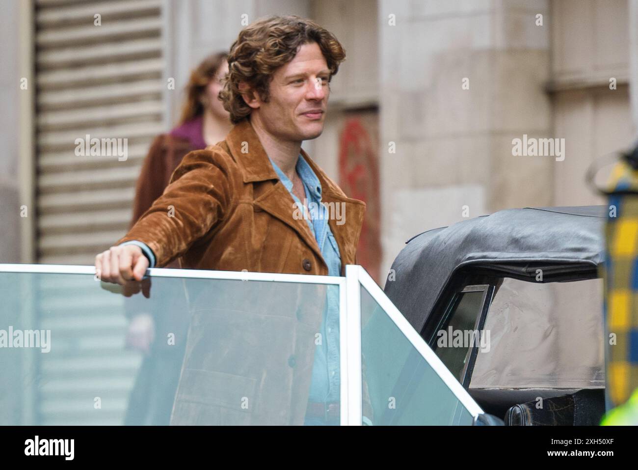 James Norton spara al Bob Marley Bio PIC Foto Stock