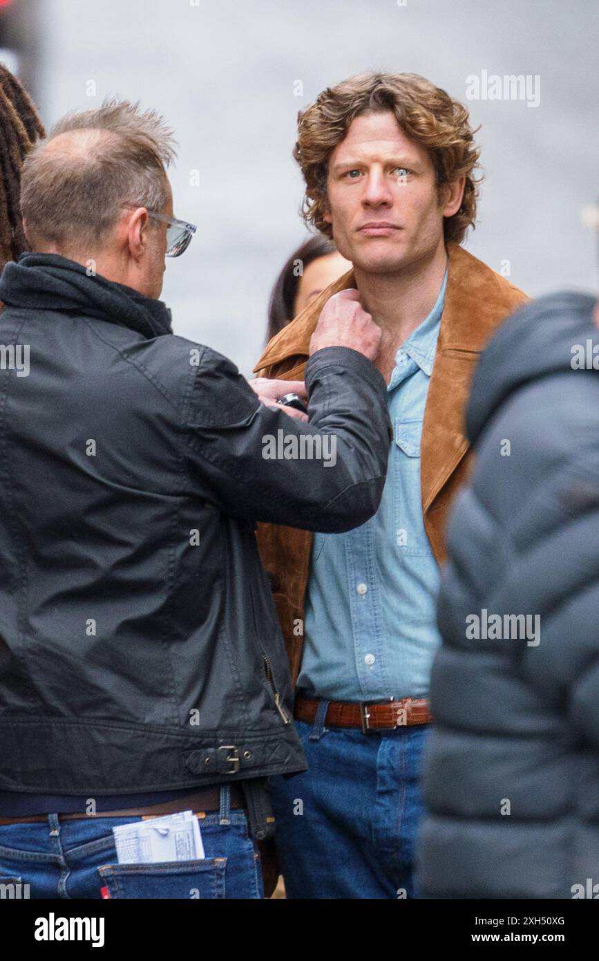 James Norton spara al Bob Marley Bio PIC Foto Stock