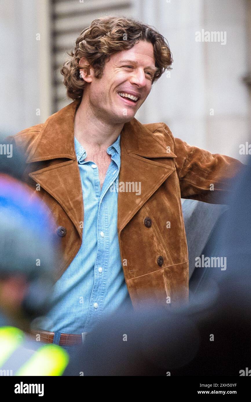 James Norton spara al Bob Marley Bio PIC Foto Stock