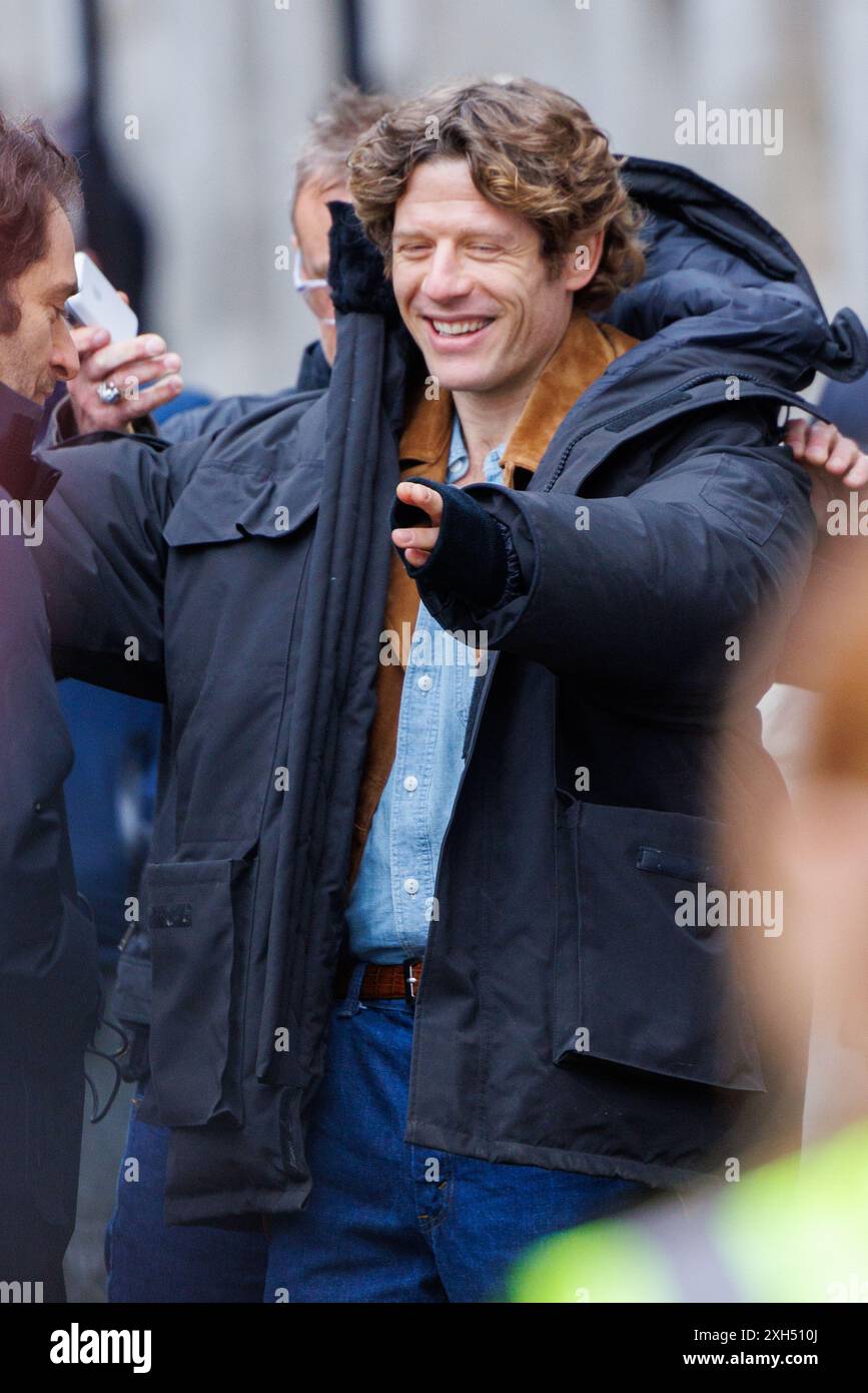 James Norton spara al Bob Marley Bio PIC Foto Stock