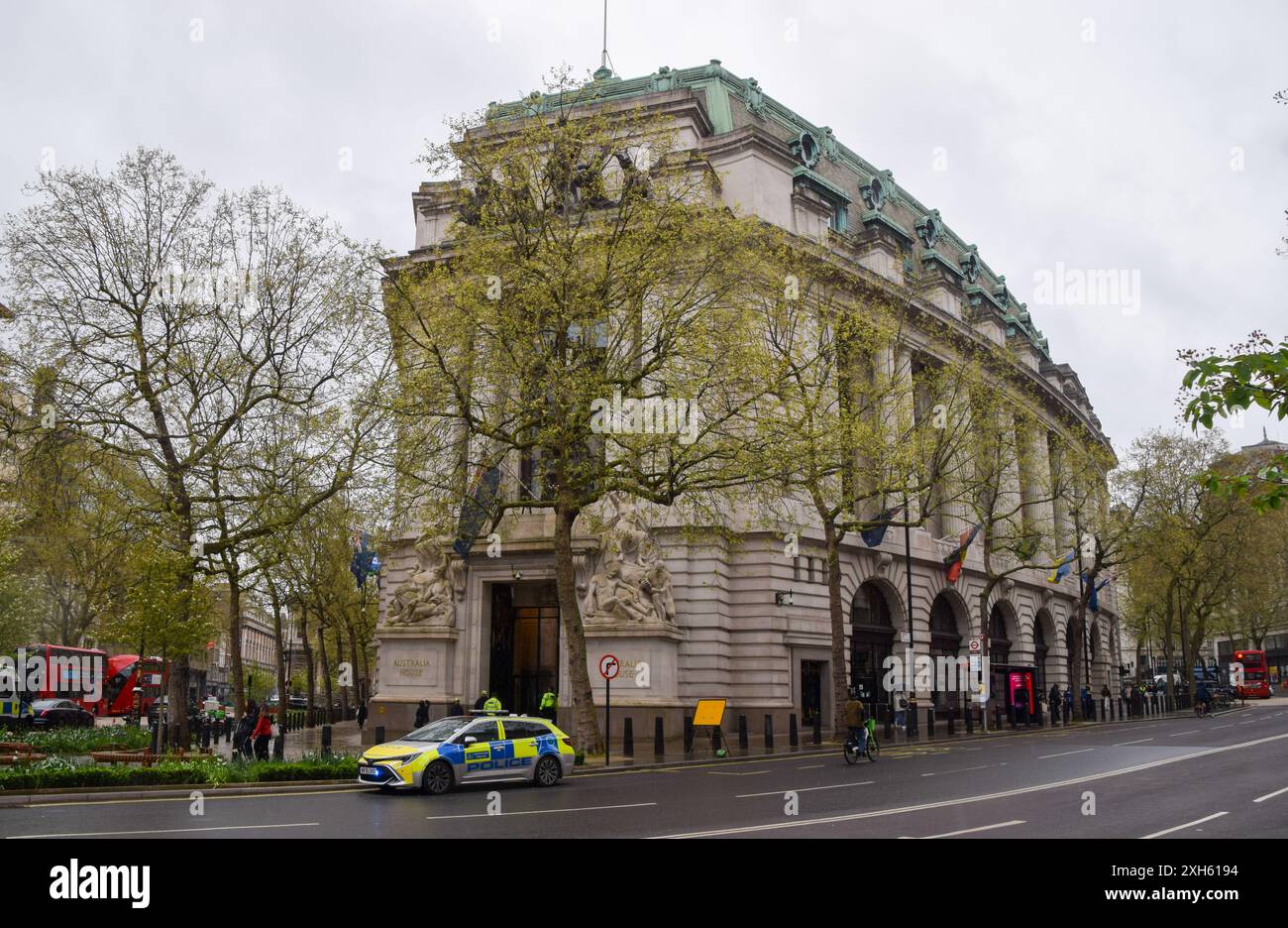 Londra, Regno Unito. 9 aprile 2024. Australia House, Australian High Commission ad Aldwych. Crediti: Vuk Valcic / Alamy Foto Stock