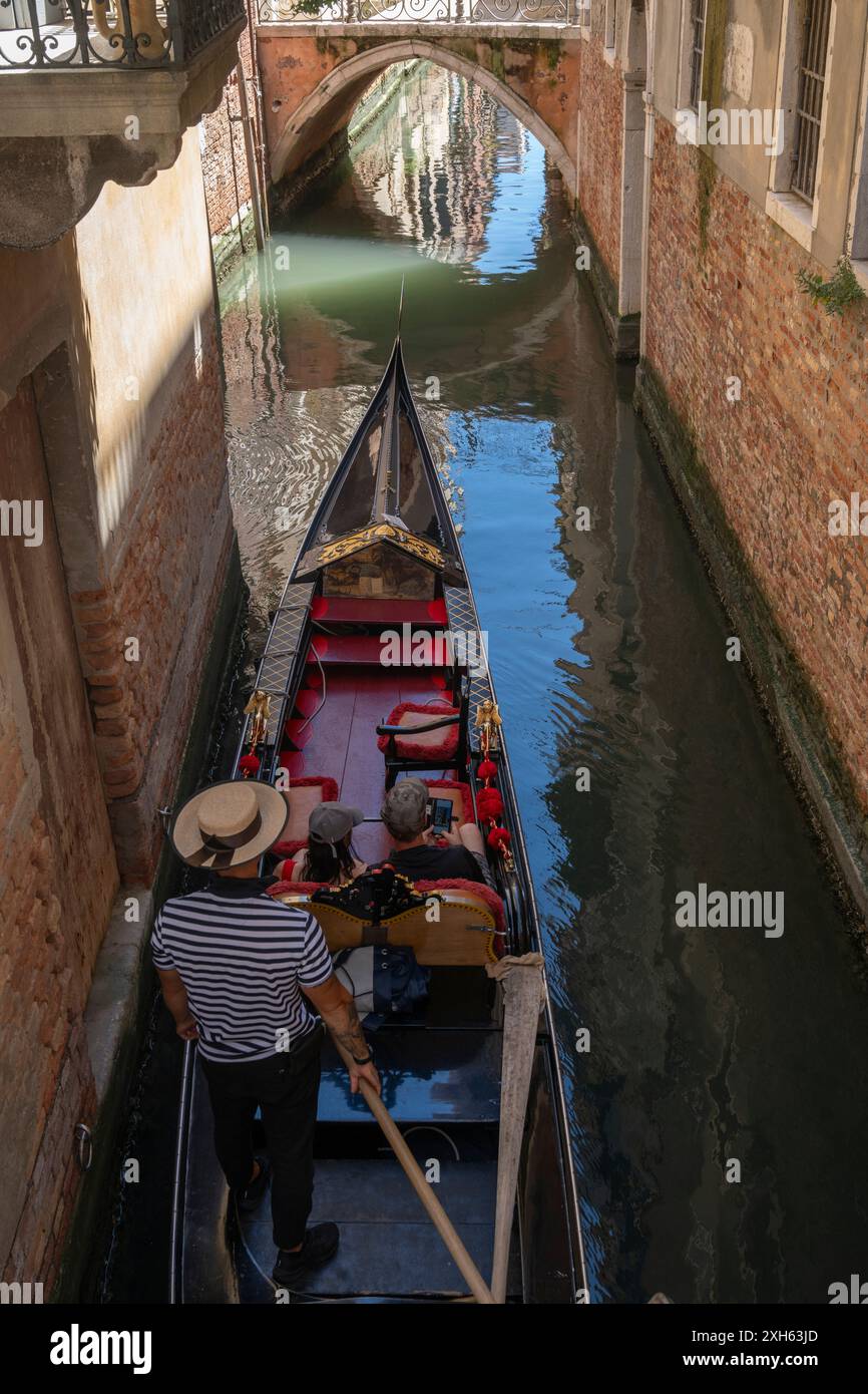 Gondola, Venezia, Italia Foto Stock