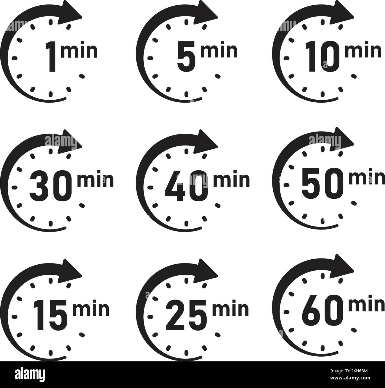 1 ora 5 minuti Immagini senza sfondo e Foto Stock ritagliate Alamy