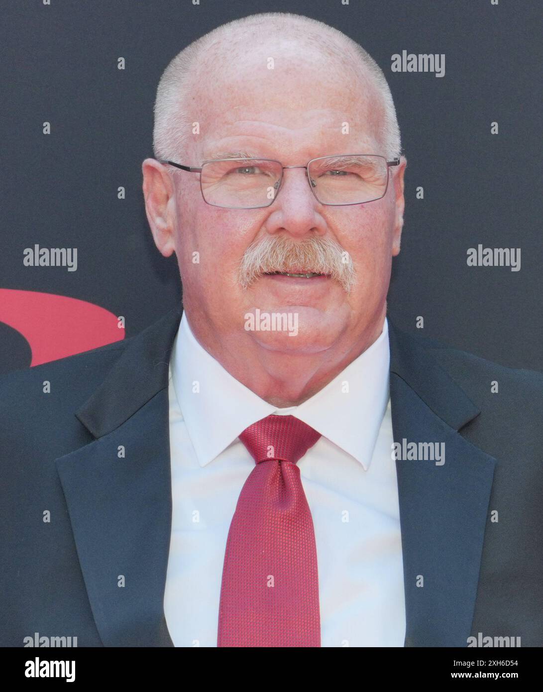 Los Angeles, Stati Uniti. 11 luglio 2024. Andy Reid all'ESPYS 2024 tenutosi al Dolby Theatre di Hollywood, CA il giovedì, 11 luglio 2024. (Foto di Sthanlee B. Mirador/Sipa USA) credito: SIPA USA/Alamy Live News Foto Stock