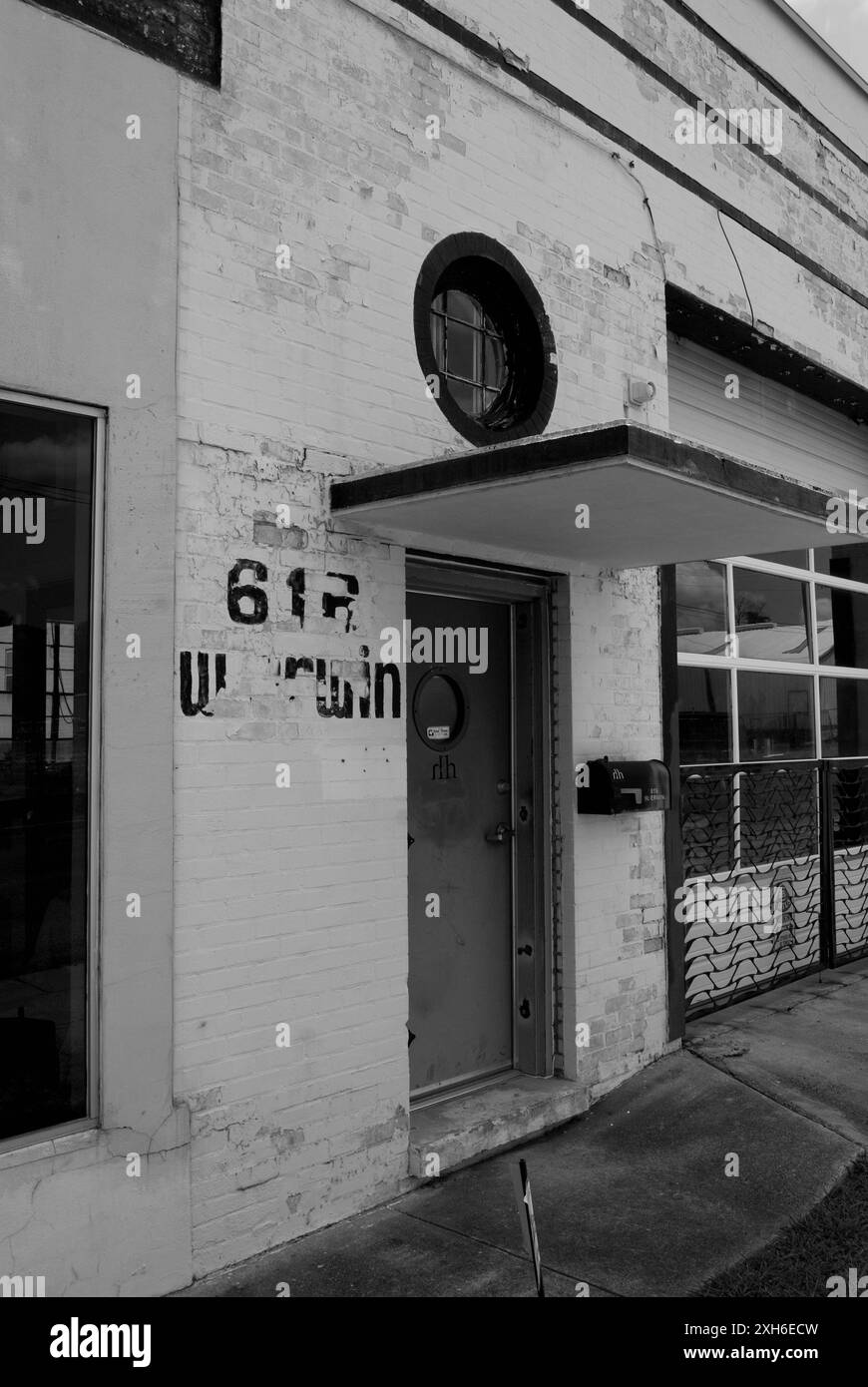 Edificio Art Deco abbandonato Tyler, Texas, USA Foto Stock