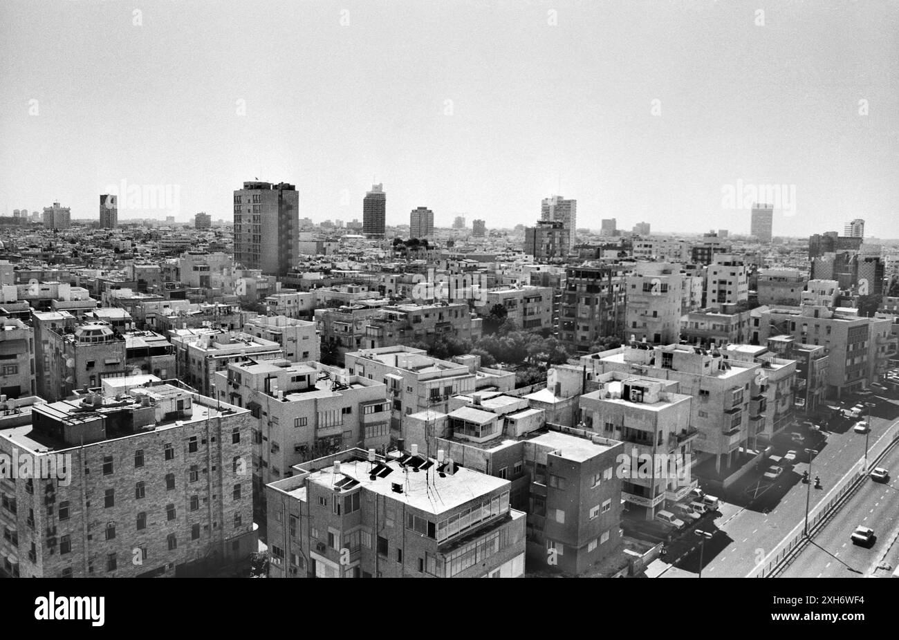 Israele, Tel Aviv, 19.09.1993 Archivio: 43-38-35 città foto Tel Aviv foto: Vista di Tel Aviv [traduzione automatizzata] Foto Stock