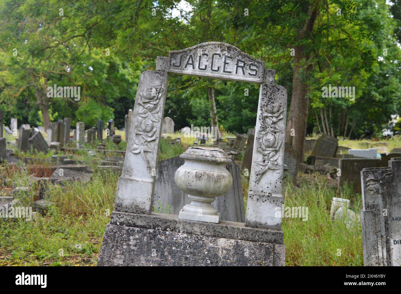 Cimiteri e cimiteri Foto Stock