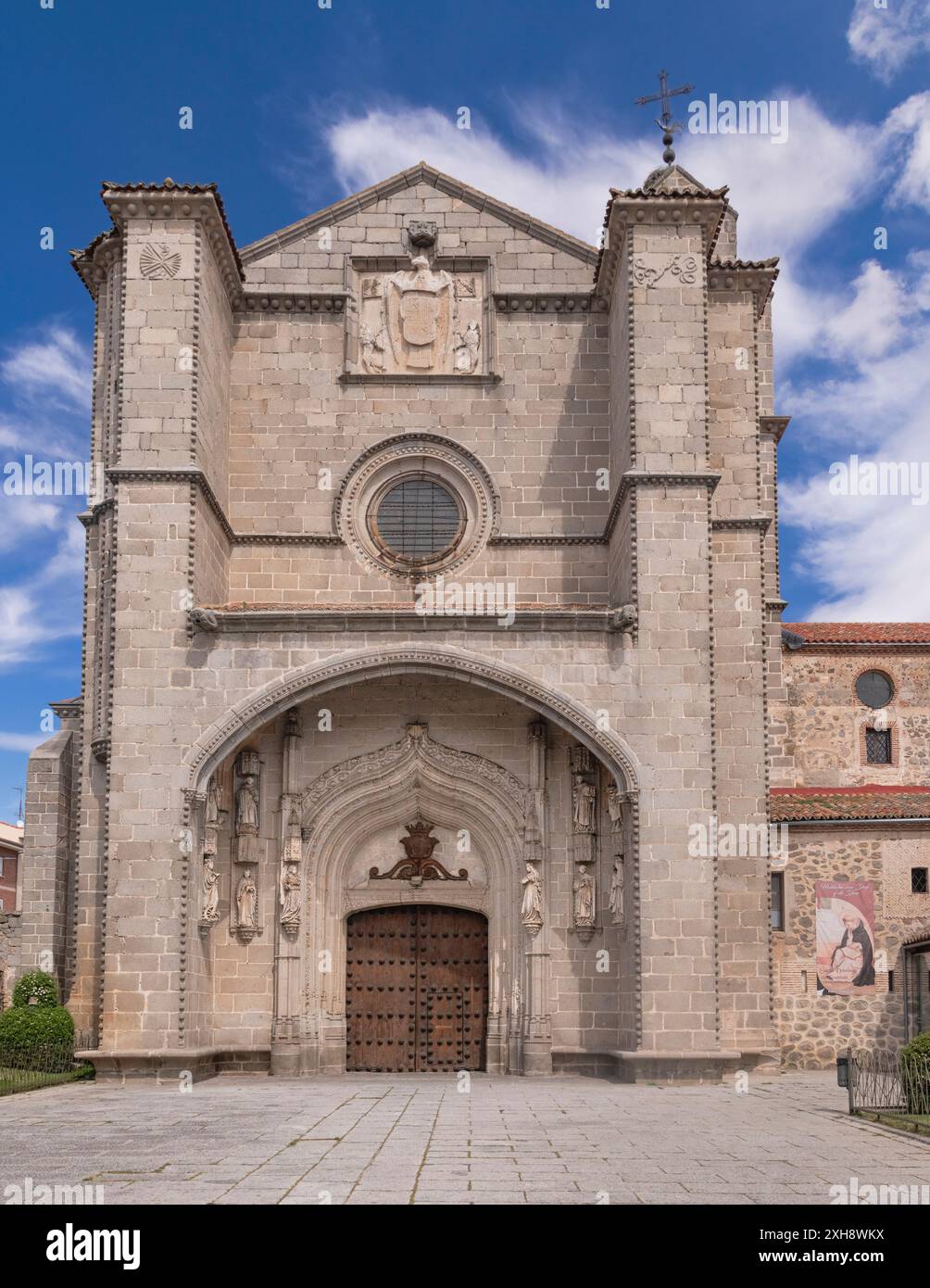 Spagna, Castiglia e León, Avila, Real Monasterio de Santo Tomás o Monastero reale di San Tommaso. Foto Stock