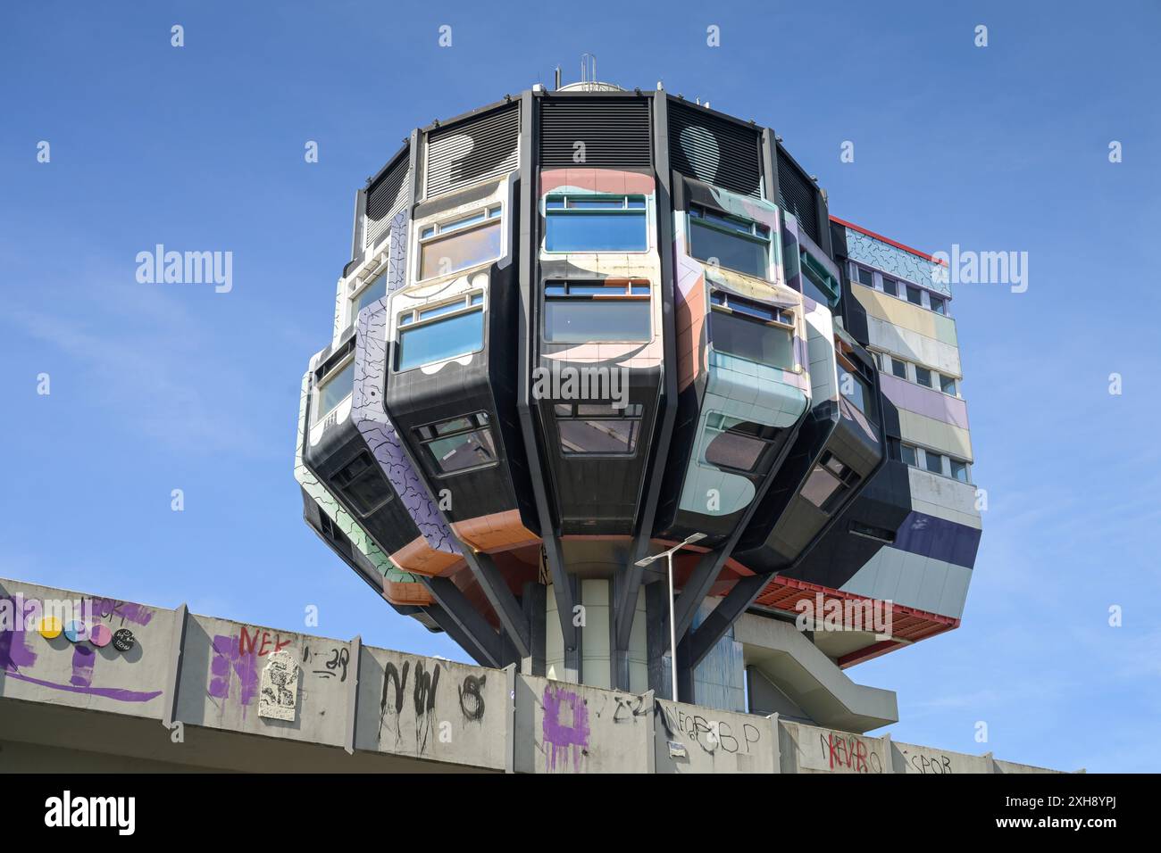 Bierpinsel, Schloßstraße, Steglitz, Steglitz-Zehlendorf, Berlino, Germania Foto Stock