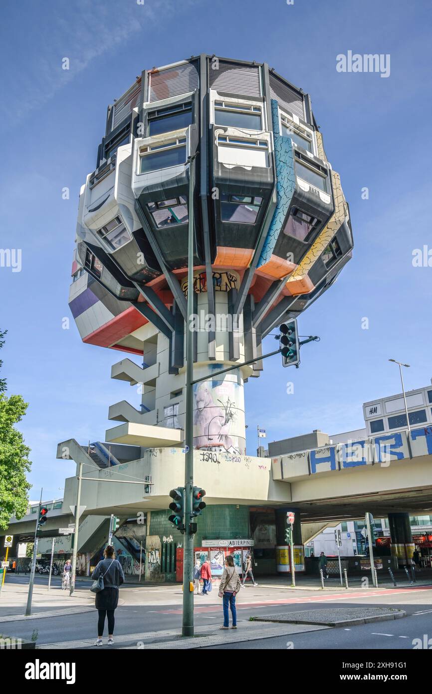 Bierpinsel, Schloßstraße, Steglitz, Steglitz-Zehlendorf, Berlino, Germania Foto Stock