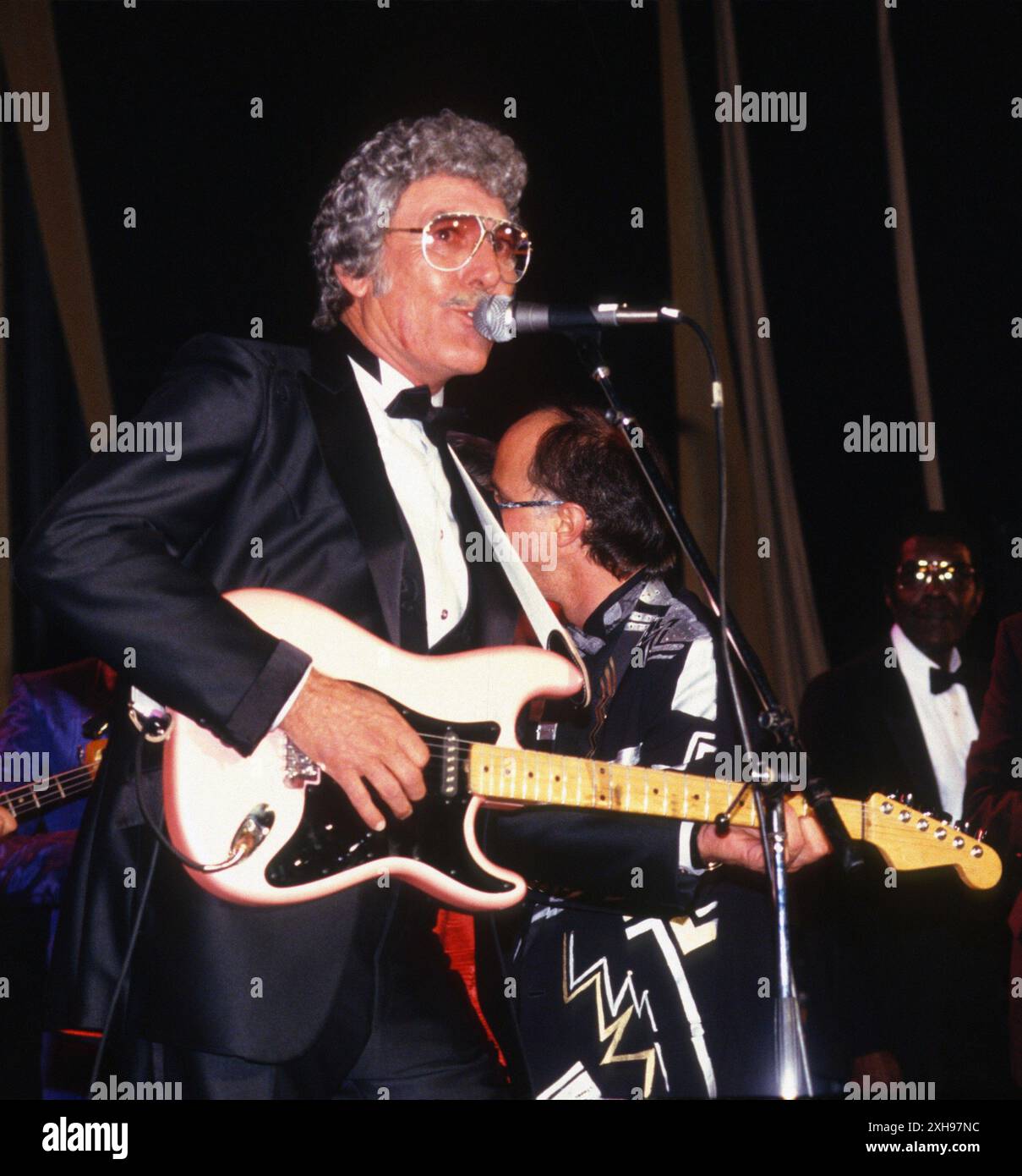 Carl Perkins, 1982 anni. ph: John Barrett/PHOTOlink/Courtesy Everett Collection (Carl Perkens7831) Foto Stock