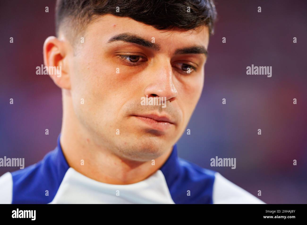 Pedro González López, noto come Pedri (Spagna) visto durante la partita di UEFA Euro 2024 tra le squadre nazionali di Albania e Spagna alla Merkur Spiel-Arena. Punteggio finale : Albania 0:1 Spagna Foto Stock