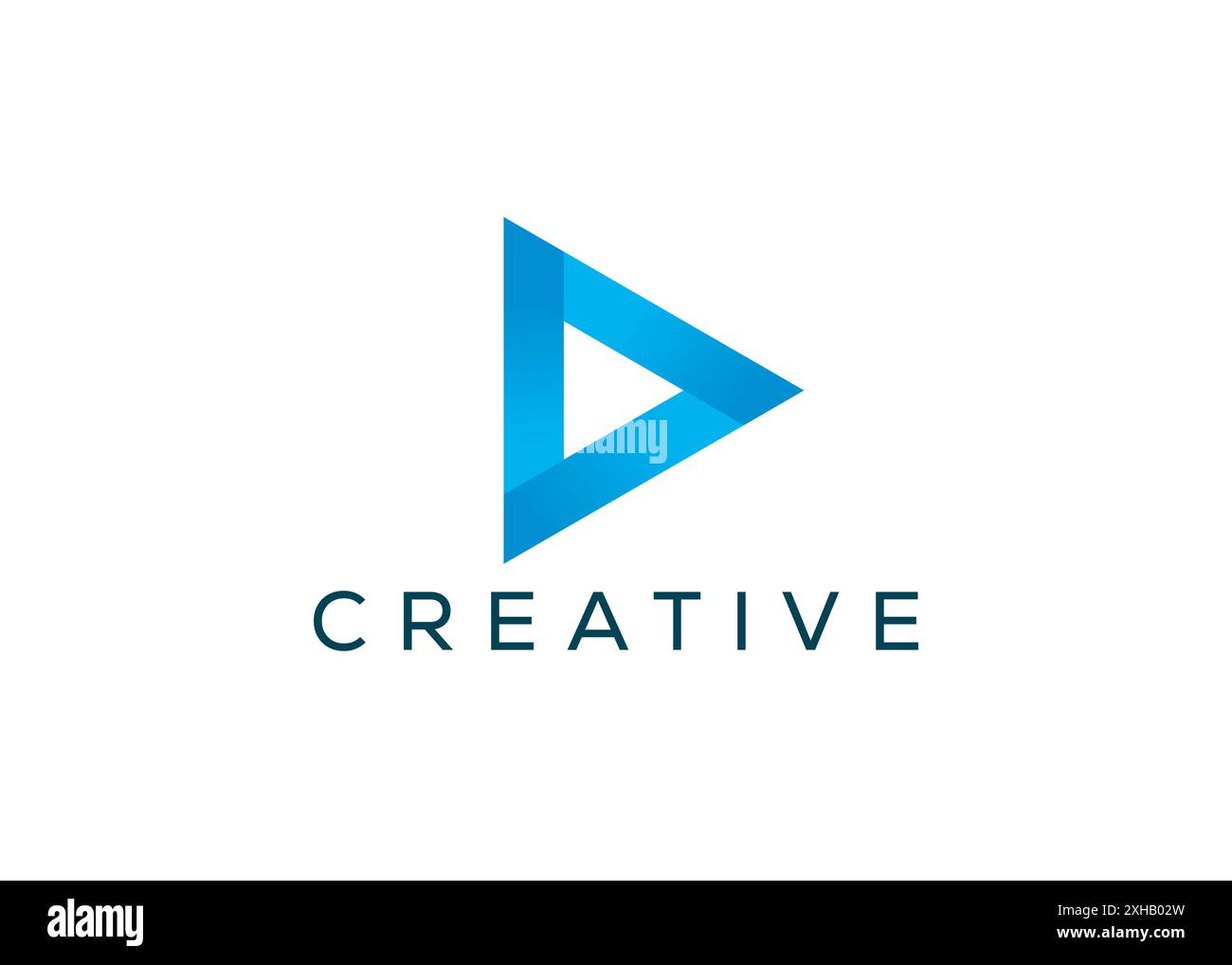 Modello di design con logo astratto minimalista e professionale Illustrazione Vettoriale