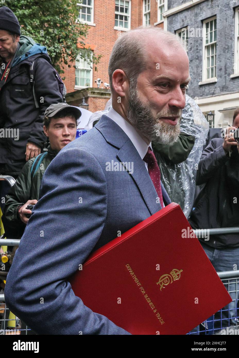 Jonathan Reynolds, Business Secretary, politico del Partito Laburista britannico, Downing Street, Londra. Foto Stock