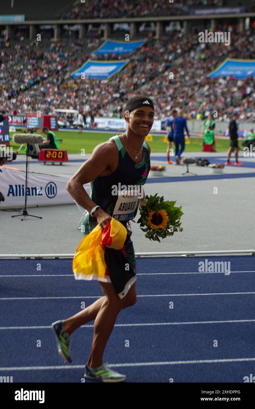 03esimo. Settembre 2023, Berlino, Germania, Athletics, ISTAF Outdoor Berlin, Olympiastadion, 2023 DEU, Berlino. 2023, crediti: Felix Wolf/ Alamy Live News Foto Stock