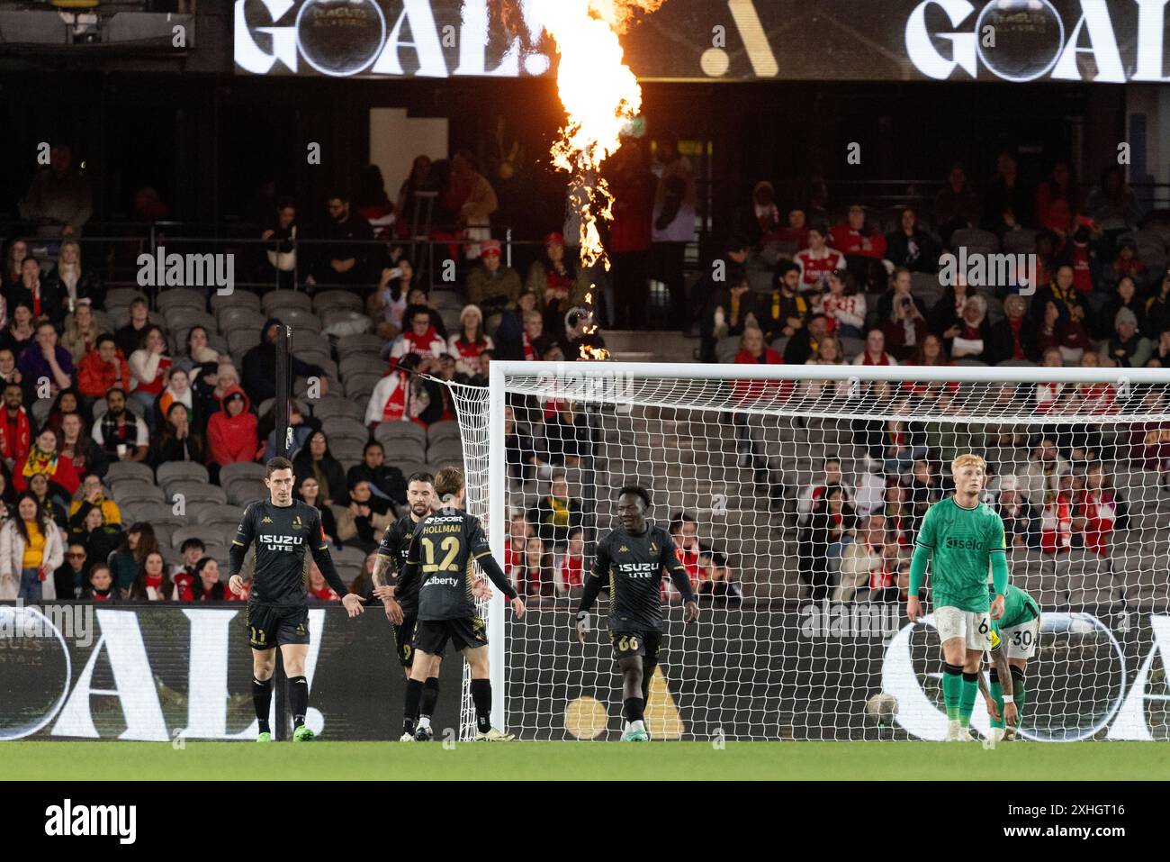 Settimana calcistica globale: Newcastle United vs a-League All Stars Men Foto Stock