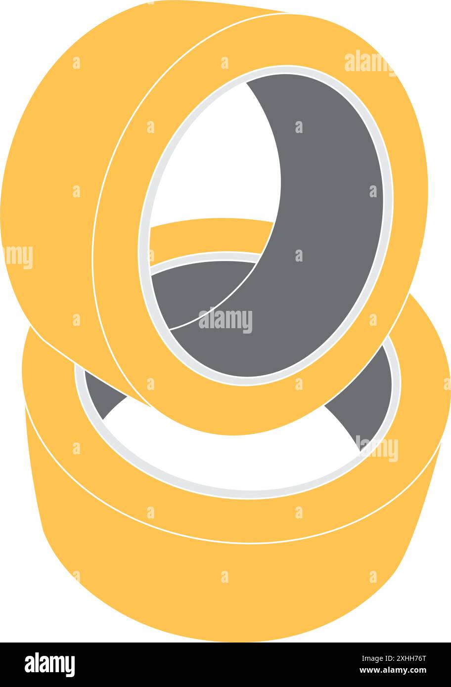 disegno del simbolo dell'illustrazione vettoriale dell'icona del nastro adesivo Illustrazione Vettoriale