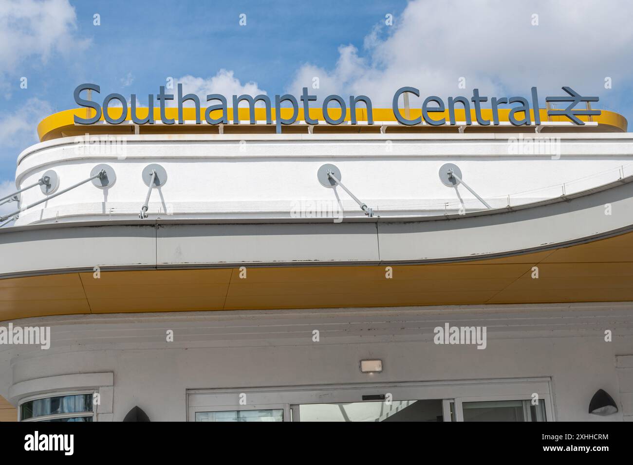 Southampton Central, stazione ferroviaria nel centro di Southampton, Hampshire, Inghilterra, Regno Unito Foto Stock