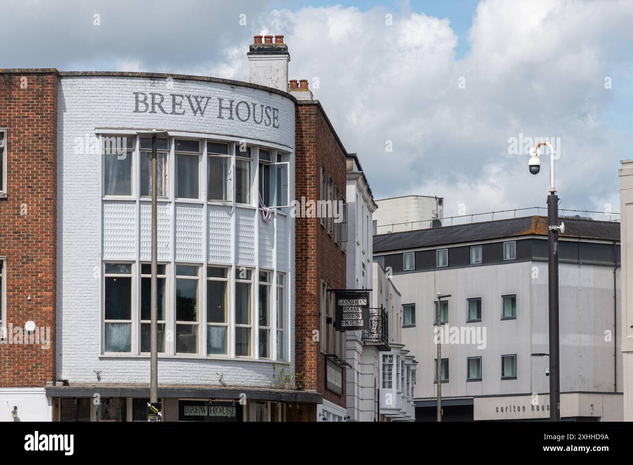 London Road Brew House, pub e birreria nel centro di Southampton, Hampshire, Inghilterra, Regno Unito Foto Stock