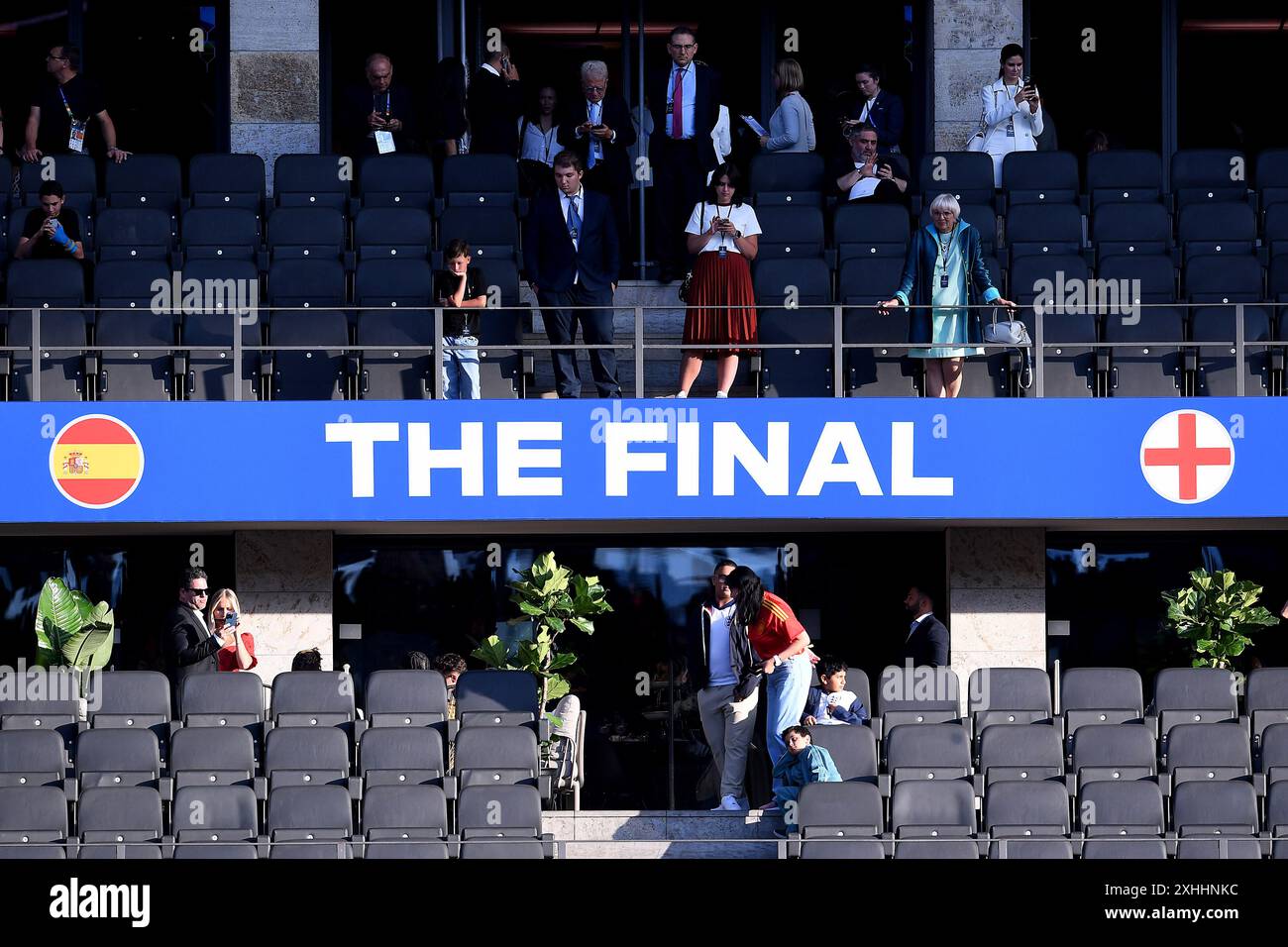Berlino, Germania. 14 luglio 2024. Fussball UEFA EURO 2024 finale spagnolo - Inghilterra am 14.07.2024 im Olympiastadion Berlino a Berlino Schriftzug finale foto: Revierfoto credito: ddp media GmbH/Alamy Live News Foto Stock