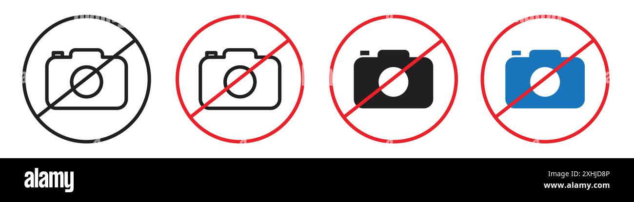 Immagine non disponibile icona linea nera vettore grafico con contorno bianco e nero segno di raccolta Illustrazione Vettoriale