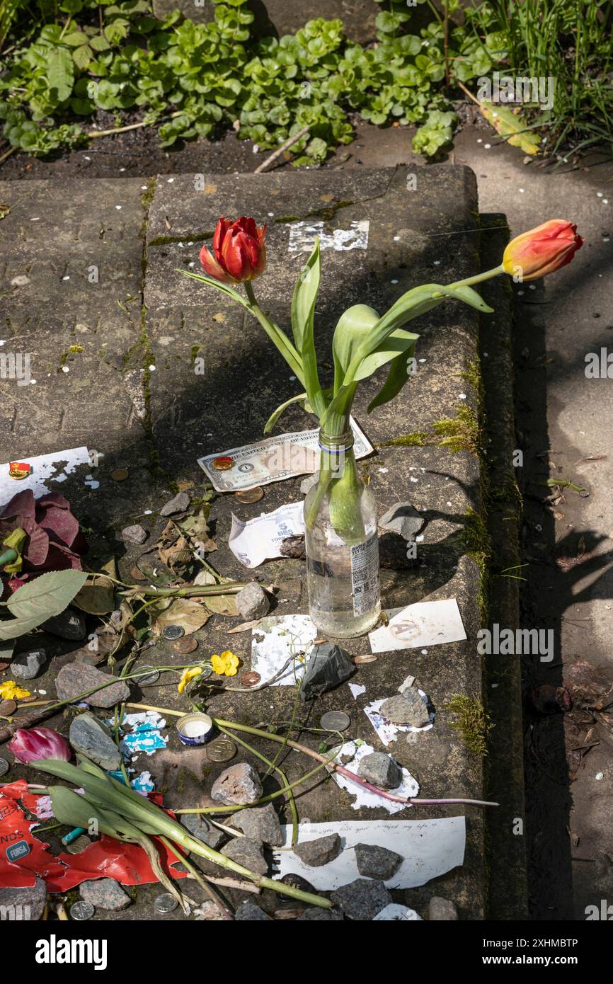 Il cimitero di Highgate, London, Regno Unito Foto Stock