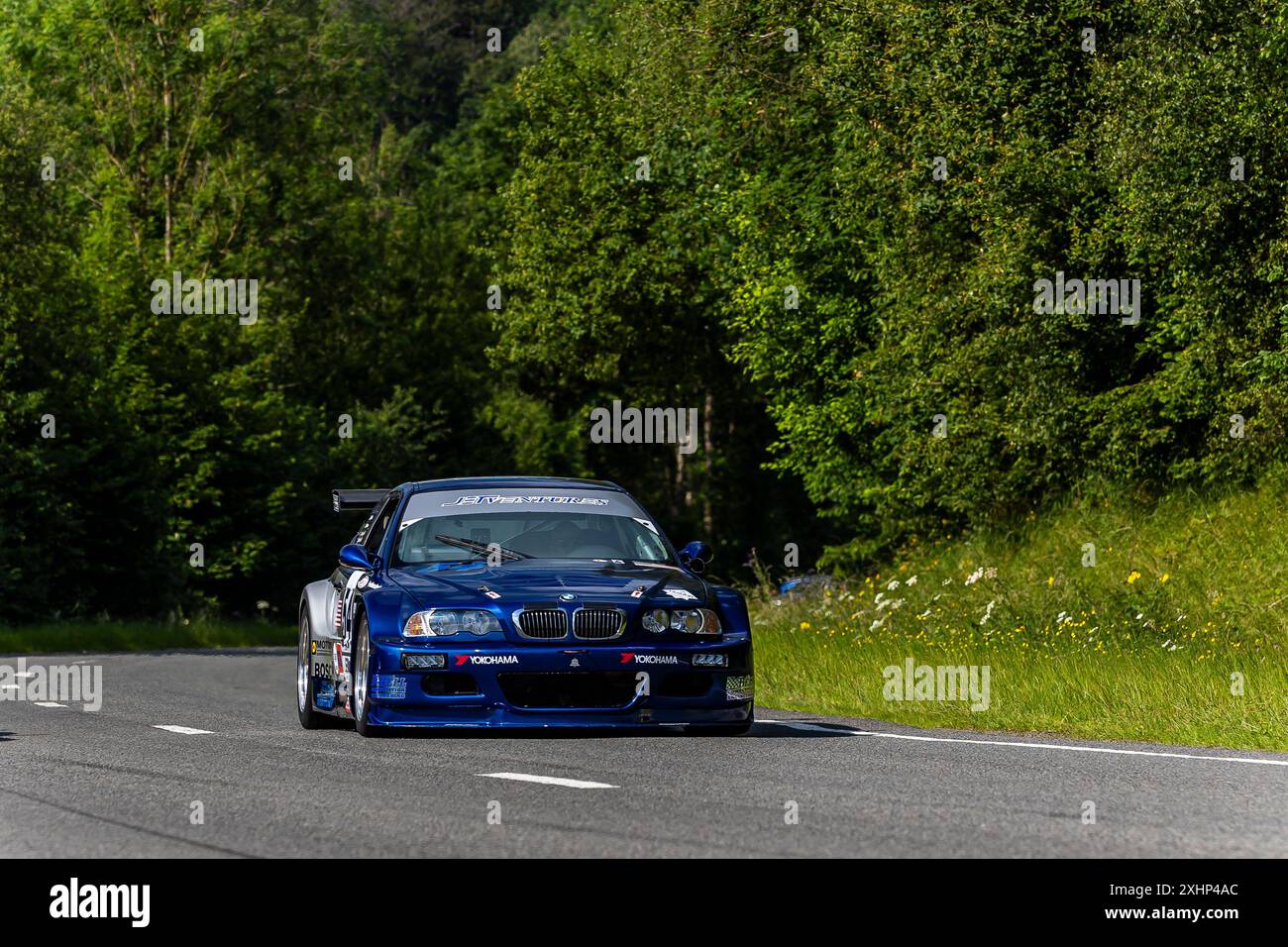 Franchorchamps, Belgio, 26 2024 giugno #54 Steven Osborne (GB) - BMW M3 E46 GTR/2001 durante la 24 ore Crowdstrike di Spa, Endurance Racing le 2024 Foto Stock