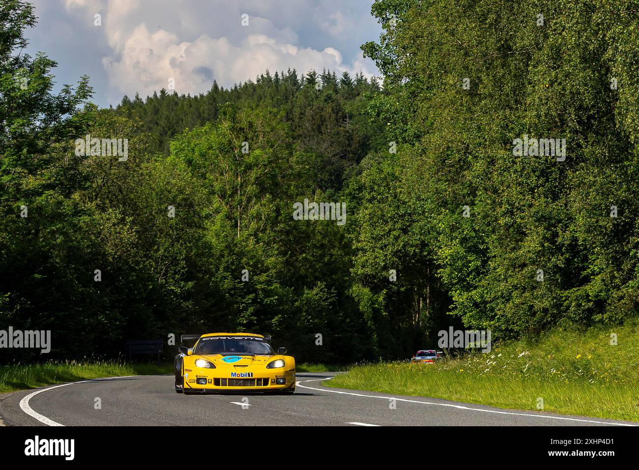 Franchorchamps, Belgio, 26 2024 giugno, n. 63 John Emberson/Nigel Greensall (GB/GB) - Chevrolet Corvette C6 ZR1/2010 durante la 24 ore Crowdstrike 2024 Foto Stock