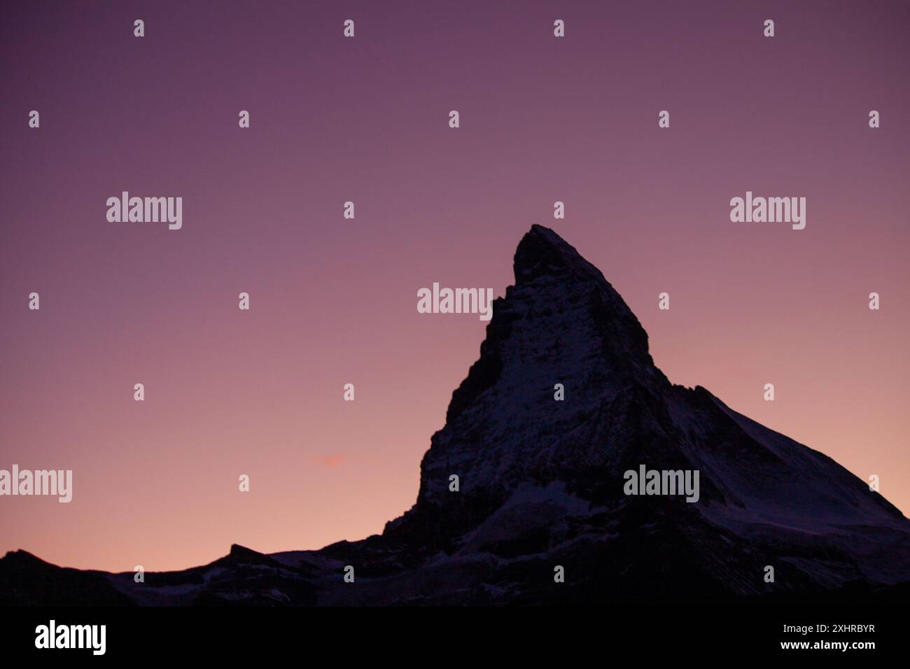 Il Cervino, Svizzera Foto Stock