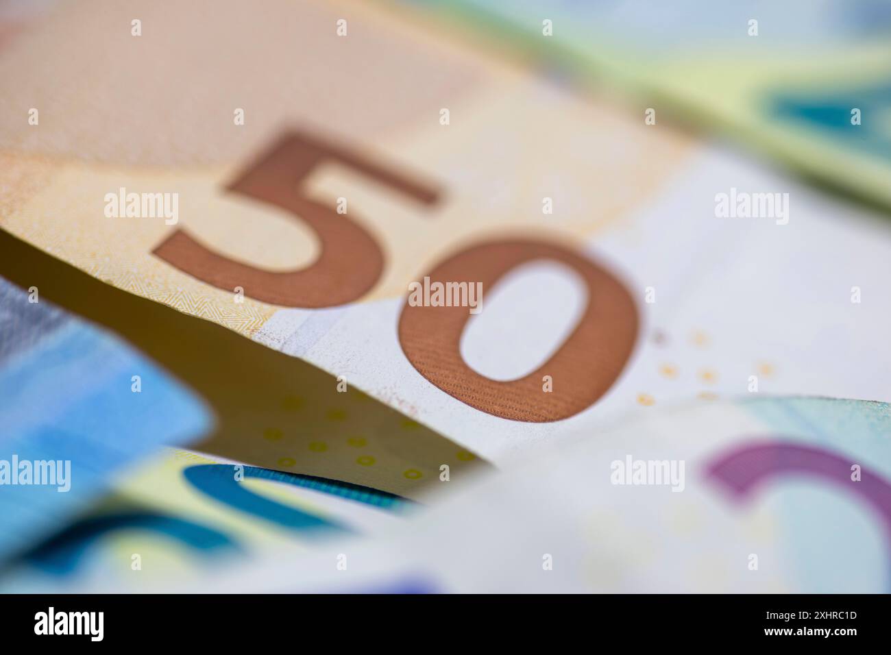 Banconote, banconote, 50 euro, banconote, moneta cartacea Foto Stock