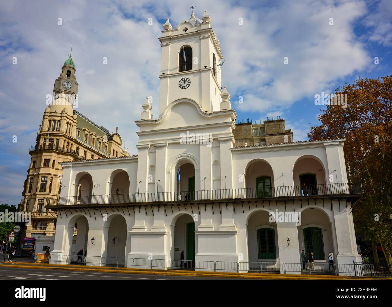 Il Cabildo de Buenos Aires, il vecchio municipio di Buenos Aires, Argentina Foto Stock