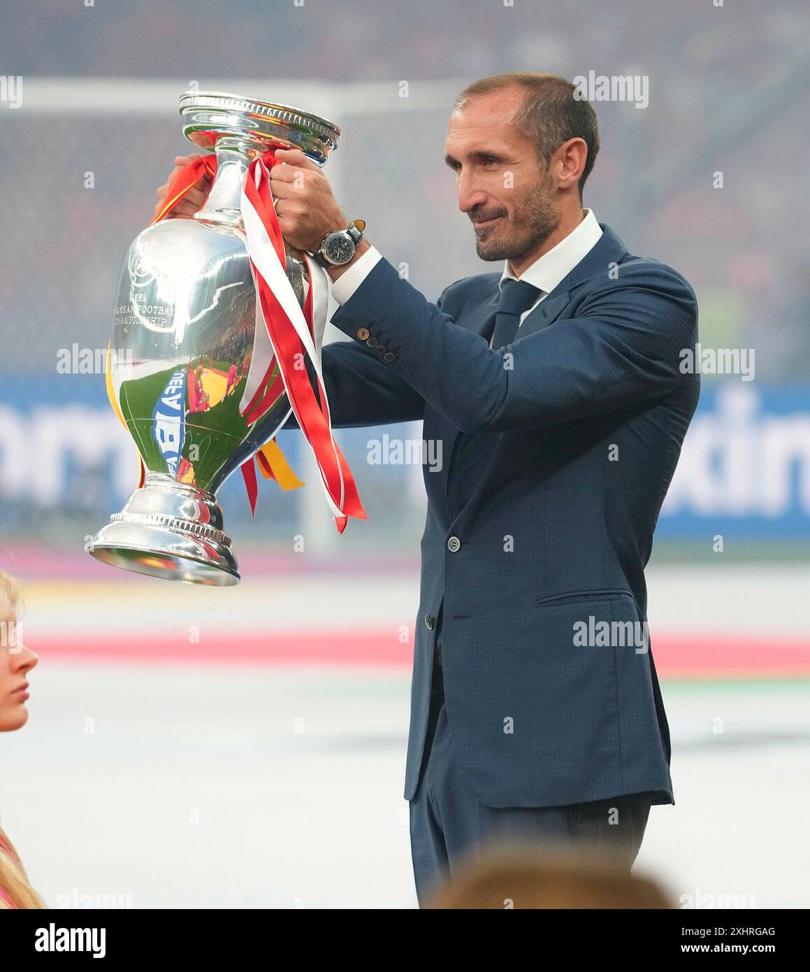 14.07.2024, Stadio Olimpico, Berlino, GER, Campionato europeo UEFA 2024, finale, Spagna vs Inghilterra, nella foto Foto Stock