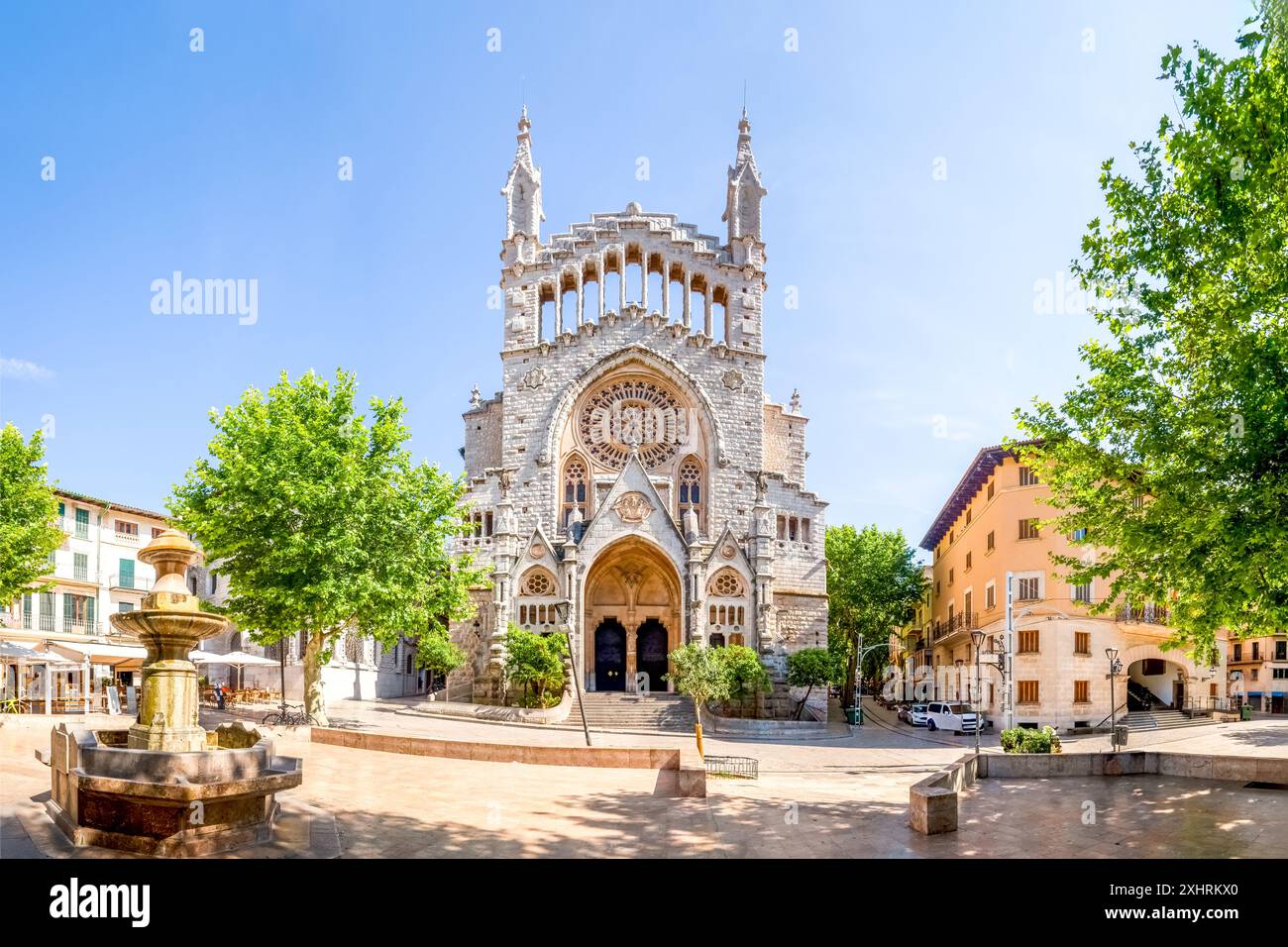 Città vecchia di Soller, Maiorca, Spagna Foto Stock