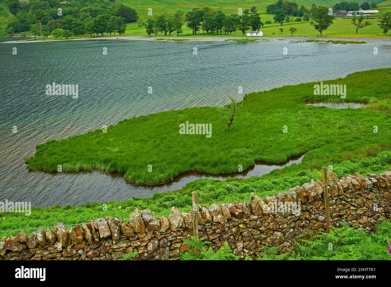 Buttermere nel distretto del Lago Foto Stock