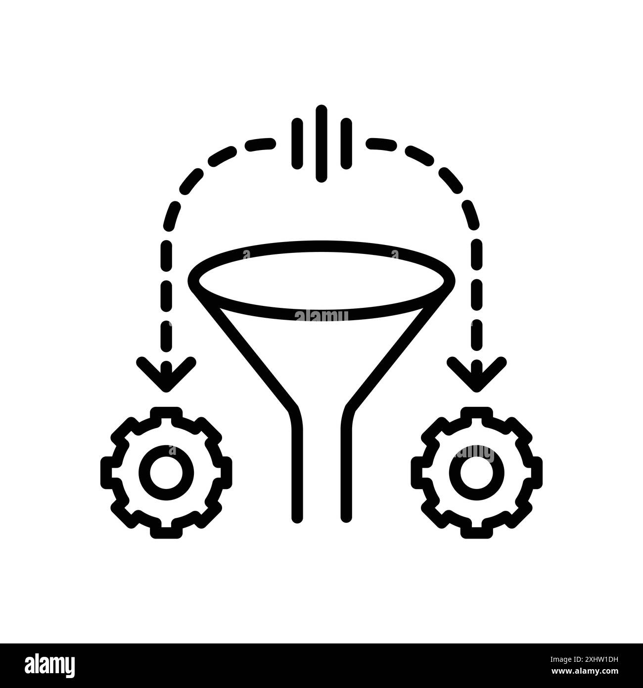 icona di raffinatezza, logo lineare, set di marchi in bianco e nero per il web Illustrazione Vettoriale