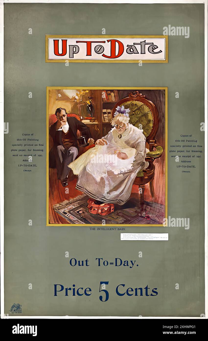 LEYENDECKER J - C - aggiornato, c. 1900s - Stampa illustrata d'epoca Foto Stock