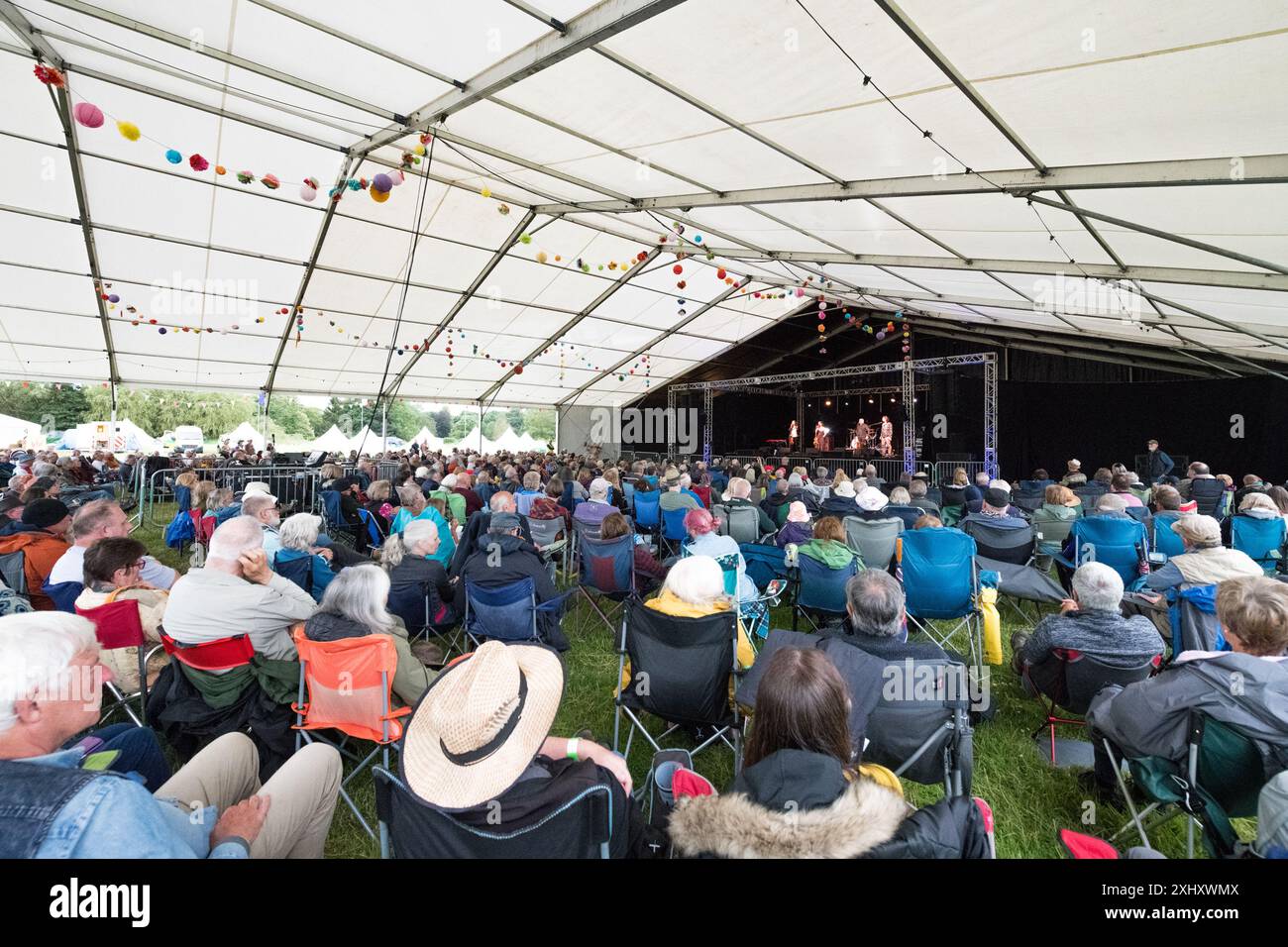 Festival di musica dal vivo al festival musicale Gate to Southwell Foto Stock