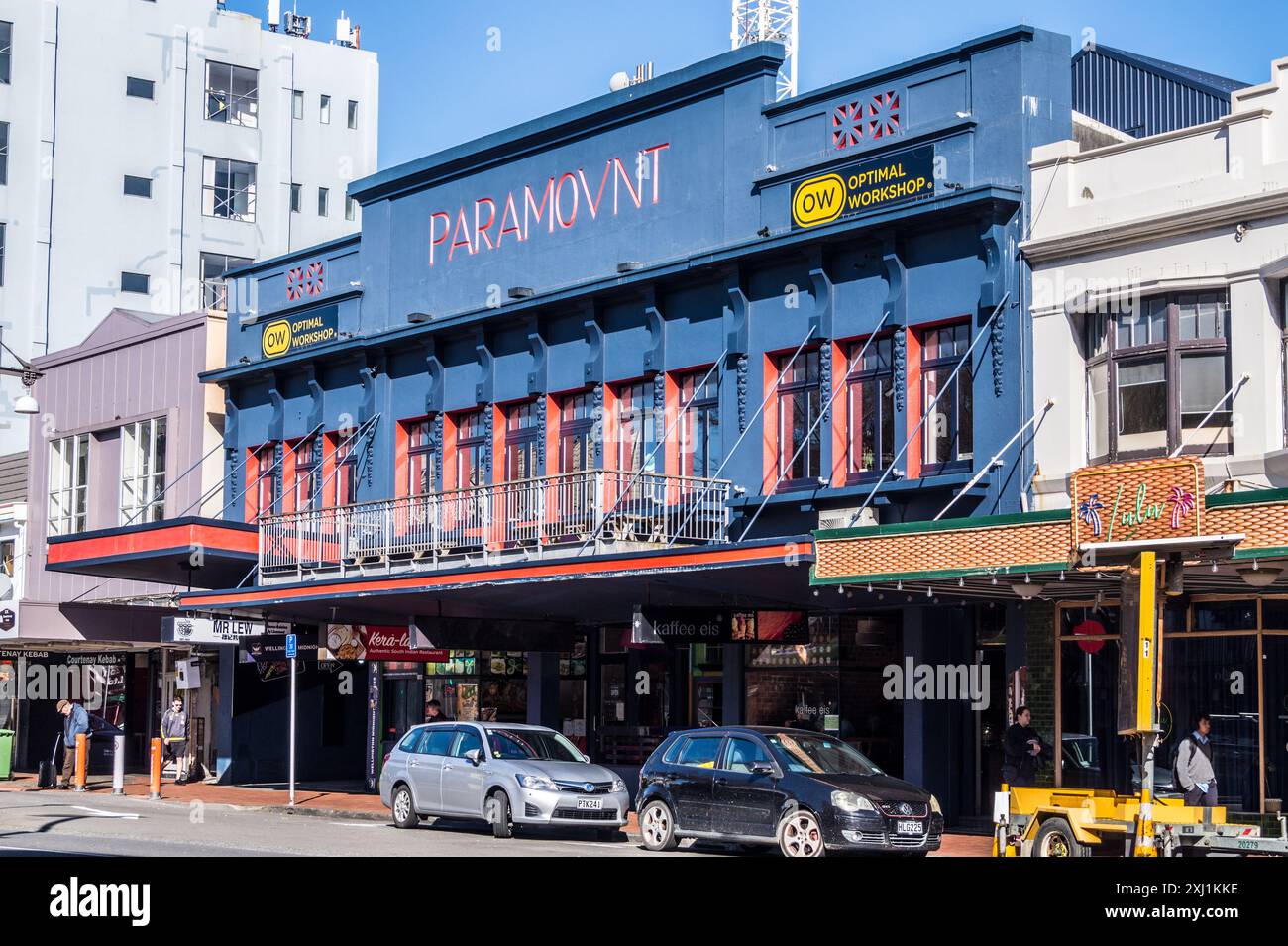 Paramount Theatre cinema, 1917-27, da James Bennie, Courtenay Place, Wellington, Nuova Zelanda Foto Stock