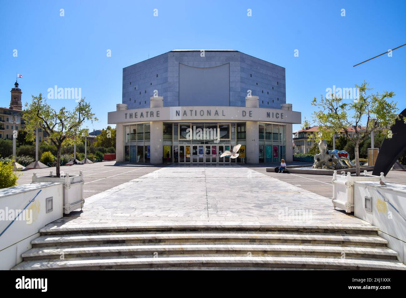 Bene, Francia, 2019. Vista esterna del Teatro Nazionale. Crediti: Vuk Valcic / Alamy Foto Stock