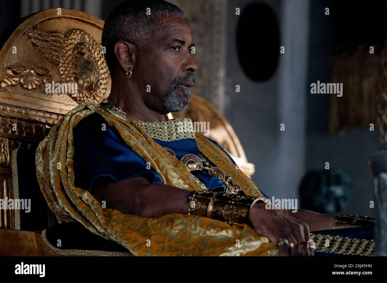 Il film Gladiator II Denzel Washington Foto Stock