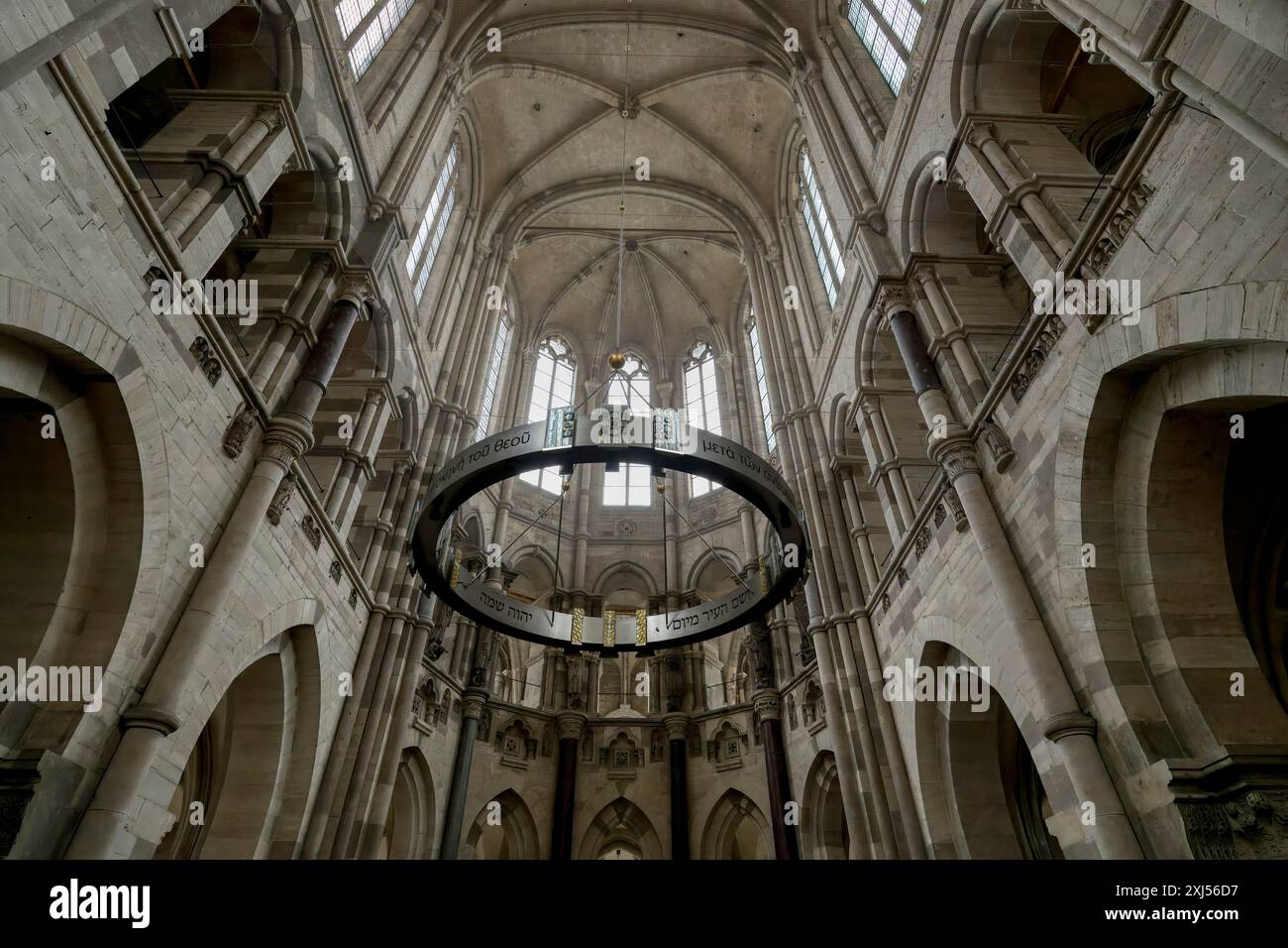 Cattedrale di Magdeburgo, soffitto, Magdeburgo, Sassonia Anhalt, Germania Foto Stock