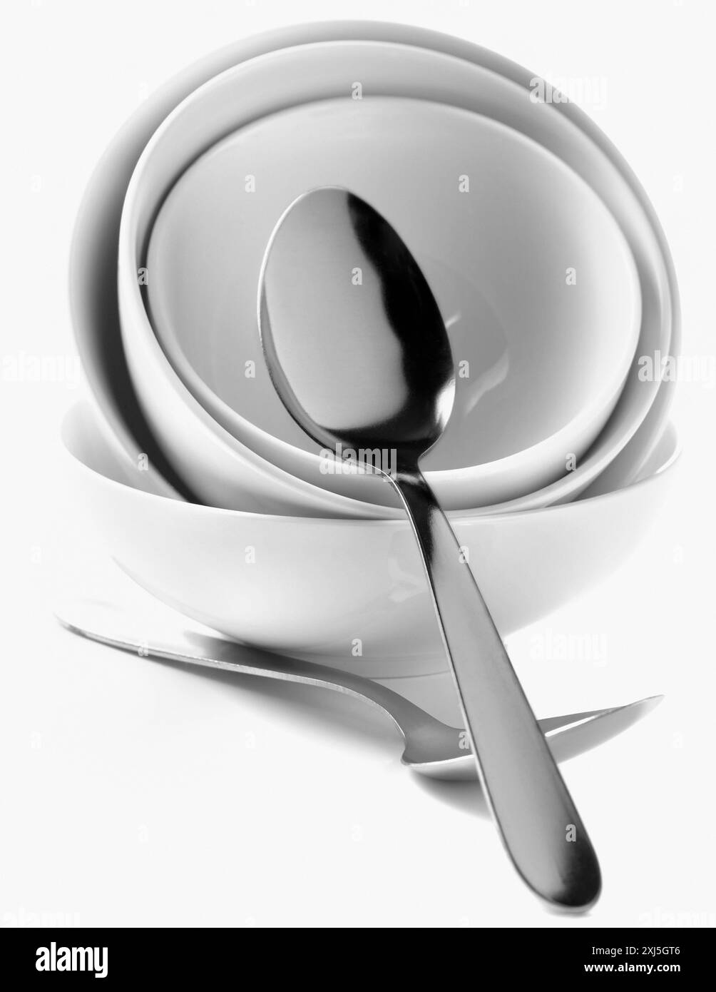 Ciotole per la zuppa (tema: zuppe confortanti) Foto Stock
