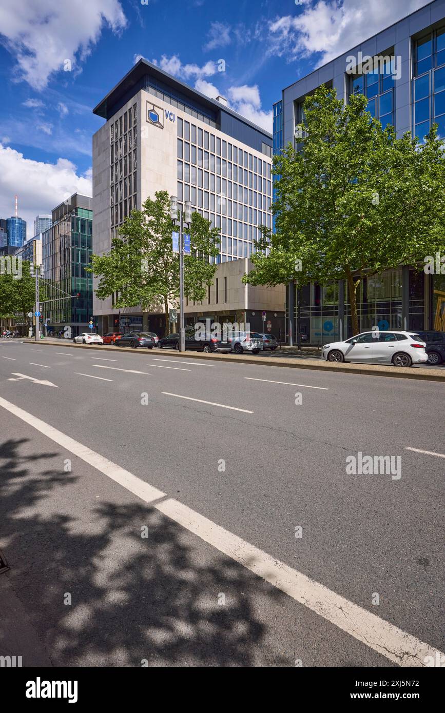 VCI, Associazione tedesca dell'industria chimica sulla Mainzer Landstrasse a Francoforte sul meno, città senza distretti, Assia, Germania Foto Stock