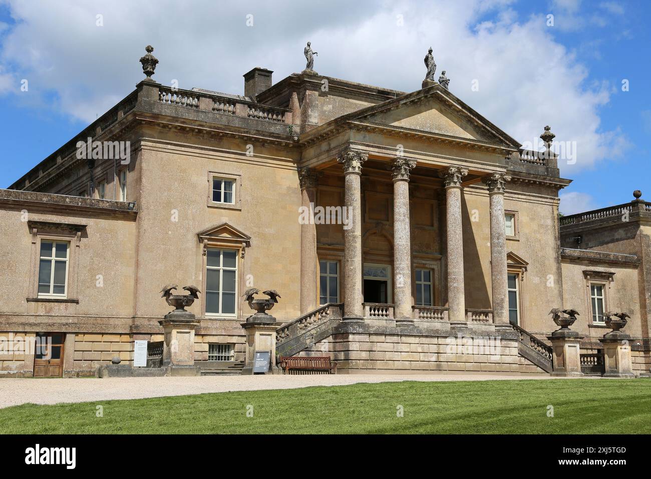 Stourhead House, Stourton con Gasper, Warminster, Wiltshire, Inghilterra, gran Bretagna, Regno Unito, Regno Unito, Europa Foto Stock