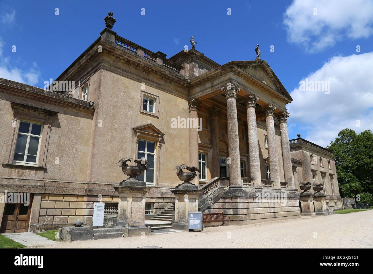 Stourhead House, Stourton con Gasper, Warminster, Wiltshire, Inghilterra, gran Bretagna, Regno Unito, Regno Unito, Europa Foto Stock