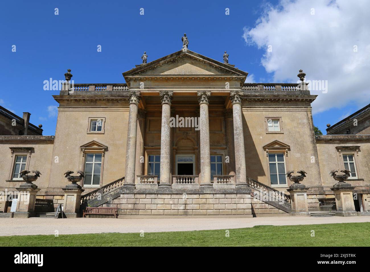 Stourhead House, Stourton con Gasper, Warminster, Wiltshire, Inghilterra, gran Bretagna, Regno Unito, Regno Unito, Europa Foto Stock